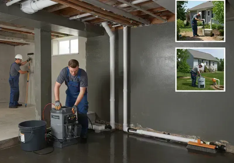 Basement Waterproofing and Flood Prevention process in Saint Clair, MO